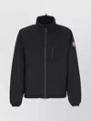 Canada Goose High Neck Down Jacket With Zip Pockets In Black
