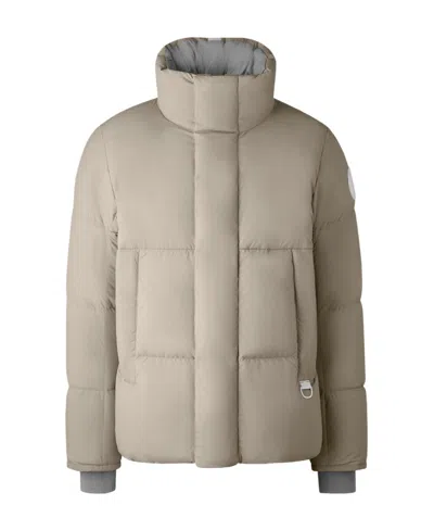 Canada Goose High-necked Quilted Down Jacket In Nude