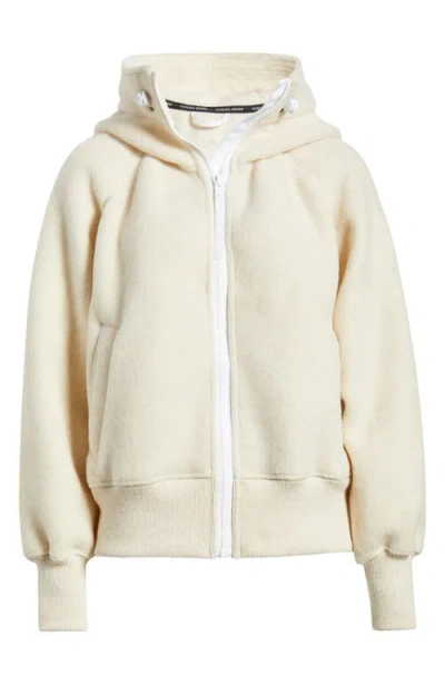 CANADA GOOSE CANADA GOOSE HUMANATURE HIGH PILE FLEECE BOMBER JACKET