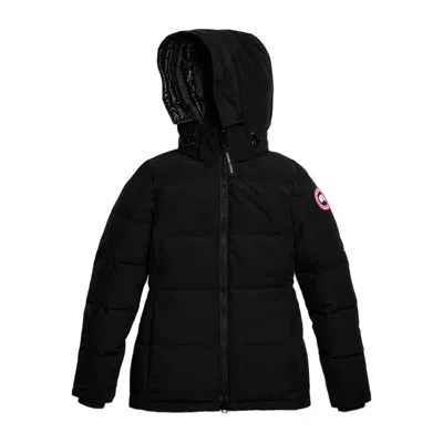 Canada Goose High-collar Hooded Puffer Jacket In Transparent