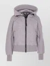 Canada Goose Hooded Chillwack Jacket And Pockets In Gray