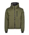 Canada Goose Hooded Cotton Suit In Green