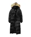 Canada Goose Hooded Down Jacket In Black