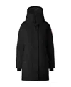 Canada Goose Rossclair Water Resistant 625 Fill Power Down Parka In Black