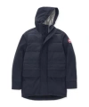Canada Goose Carson Hooded Down Jacket In Navy Blue