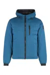 Canada Goose Teal Green Polyester Lodge Down Jacket In Multi