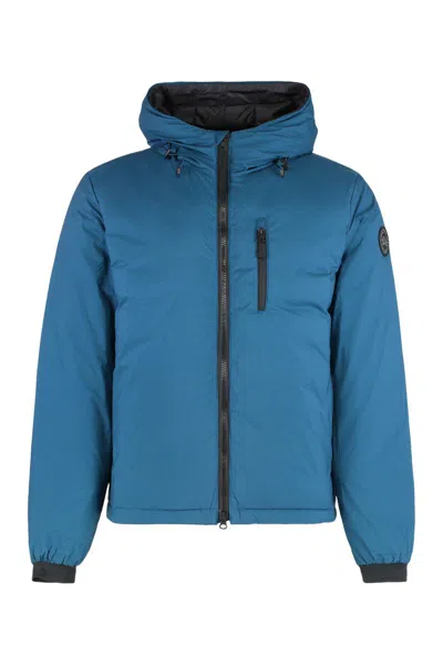 CANADA GOOSE CANADA GOOSE HOODED JACKET LODGE BLACK LABEL