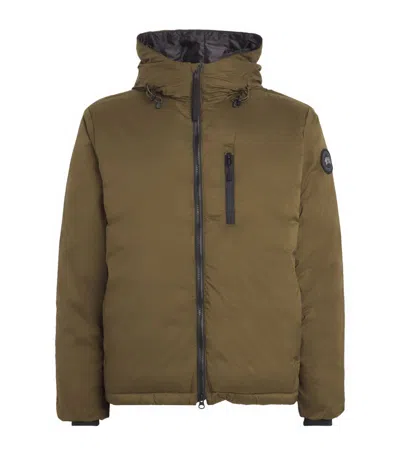 Canada Goose Hooded Lodge Coat In 49