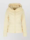 Canada Goose Hooded Long Sleeve Quilted Jacket In Neutral