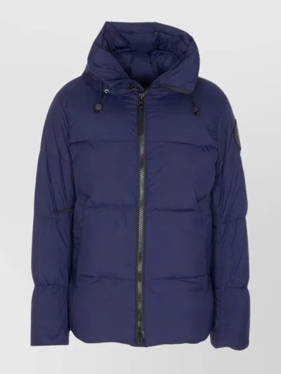 CANADA GOOSE HOODED PADDED JACKET FEATURING LOGO