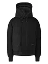 Canada Goose Black Chilliwack Bomber Down Jacket In Black