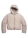 Canada Goose Packable Hooded Jacket Featuring Zip Pockets In Neutral