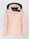 Canada Goose Hooded Quilted Jacket Side Pockets In Pink