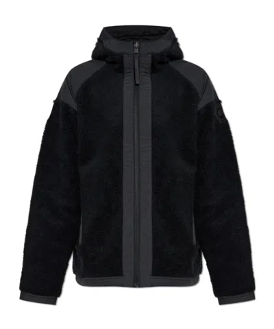 Canada Goose Hooded Reversible Jacket In Black