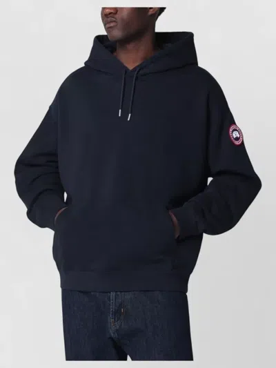 Canada Goose Hooded Sweater Drawstring Hood Kangaroo Pocket In Multi
