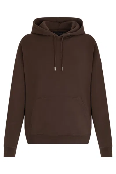 Canada Goose Hooded Sweatshirt In Cotton In Brown