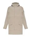 Canada Goose Hooded Windbreaker Jacket In Neutral