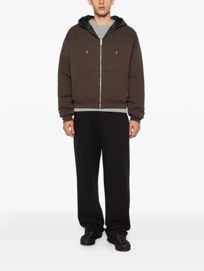Canada Goose Hooded Zip Jacket In Brown