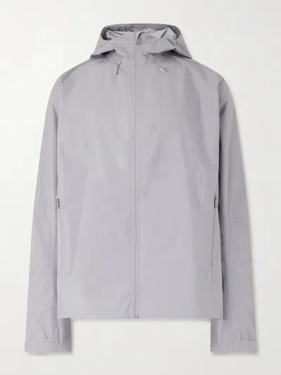 Canada Goose Horizon Rain Shell Hooded Jacket In Gray