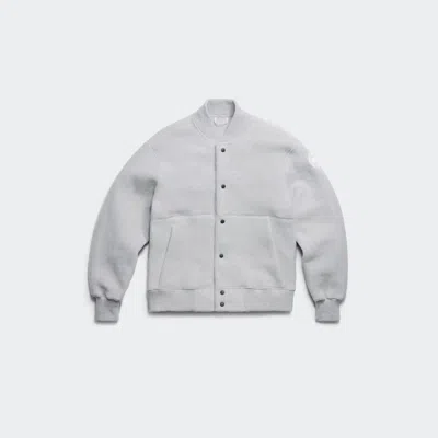 Canada Goose Hudson Fleece Bomber White Label In Green