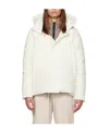 Canada Goose White Humanature Wyndham Down Jacket In White