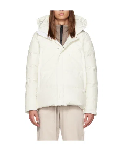 Canada Goose Humanature Wyndham Down Jacket In White