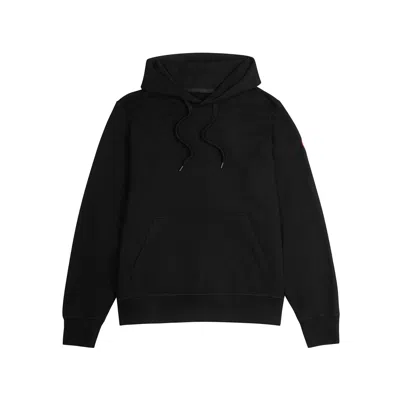 Canada Goose Huron Black Hooded Cotton Sweatshirt