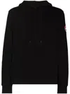 Canada Goose Hooded Sweater With Front Pockets And Ribbed Cuffs In Multi