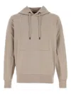 Canada Goose Men Taupe Drawstring Hood Long Sleeves Front Pouch Pocket In Neutral