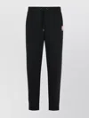 Canada Goose Men Black Cotton Logo Patch To The Front Elasticated Ankles Elasticated Drawstring Wais