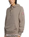Canada Goose Huron Drawstring Hoodie In Brown