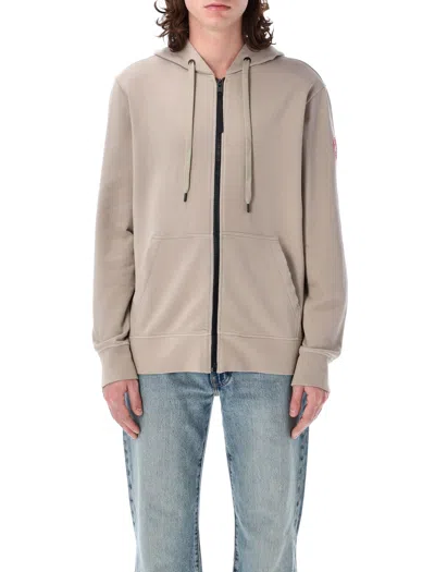 Canada Goose Huron Full Zip Hoodie In Gray