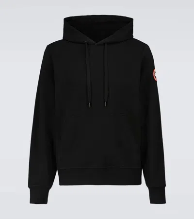 Canada Goose Hooded Sweatshirt Patch In Black