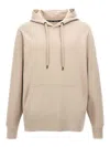 Canada Goose Huron Patch-logo Hoodie In Beis