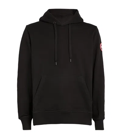 Canada Goose Hooded Sweatshirt Patch In Black