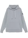 Canada Goose Men's Medium Grey Cotton Hooded Sweatshirt In Stone Heather