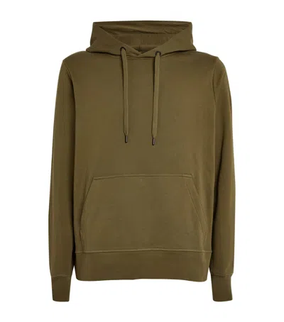 Canada Goose Huron Cotton Hoodie In Green