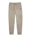 Canada Goose Huron Logo Cotton Sweatpants In Nude