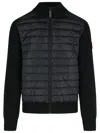 CANADA GOOSE CANADA GOOSE 'HYBRIDGE' BLACK WOOL SWEATER