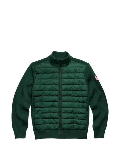 Canada Goose Hybridge Bomber Jacket In Green