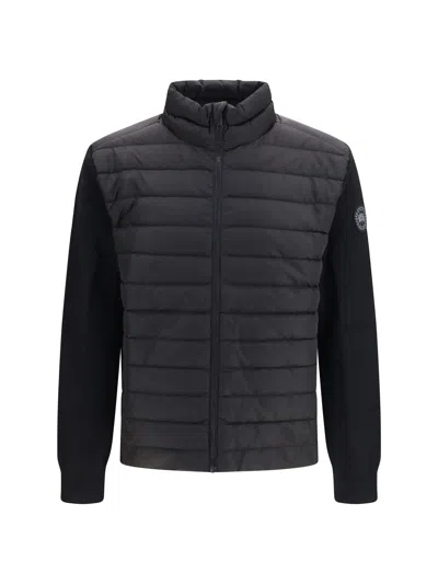 Canada Goose Hybridge Flavio Down Jacket In Black