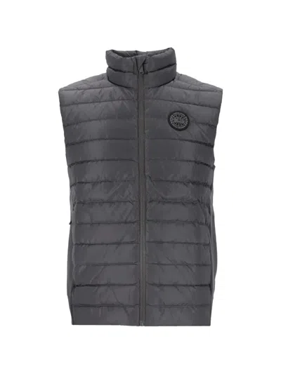 Canada Goose Hybridge Flavio Padded Gilet In Gray