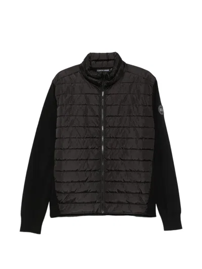 Canada Goose Hybridge Flavio Quilted Down Jacket In Black