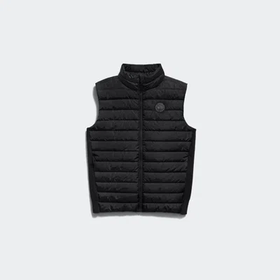 Canada Goose Stratus Logo Patch Vest In Black