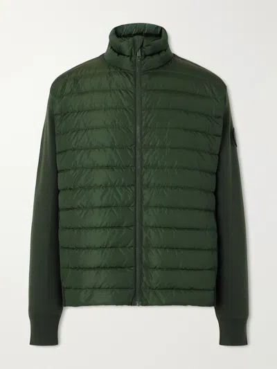 Canada Goose Hybridge Flavio Quilted Jacket In Metallic