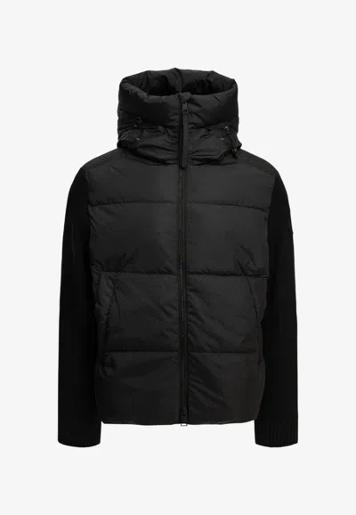 Canada Goose Hybridge Grove Down Jacket In Black