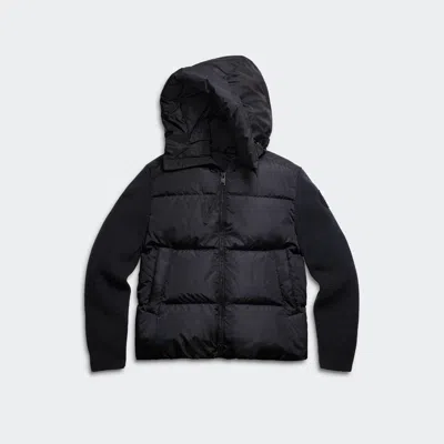 Canada Goose Hybridge Grove Knit Hoody In Black