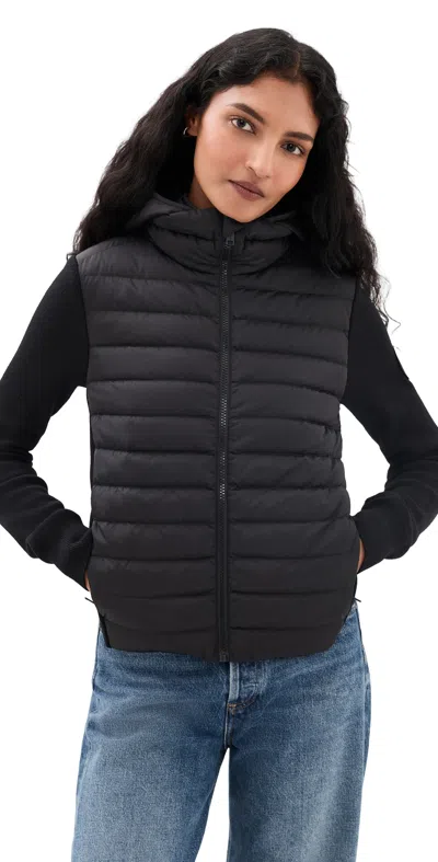 Canada Goose Hybridge Hayes Zip Hoodie Black