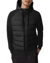 Canada Goose Men's Hybridge Huron Padded-front Jacket