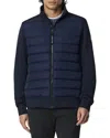 Canada Goose Hybridge Huron Full Zip Down Hoodie In Blue